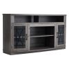 VEVOR TV Stand for TVs up to 65 inch, Farmhouse Entertainment Center with Light Strip