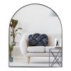 Black Deep Frame 30" x 36" Arch Mirror