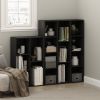 Luder 5-Cube Reversible Open Shelf, Blackwood