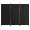 VEVOR Room Divider, 3 Panel Room Dividers and Folding Privacy Screens, Fabric Partition Room Dividers for Office, Bedroom, Dining Room, Study