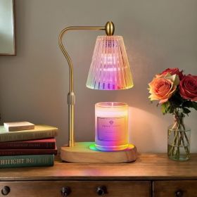Candle Warmer Lamp with 7 LED Colors Changing,Candle Warmer with Timer Dimmer