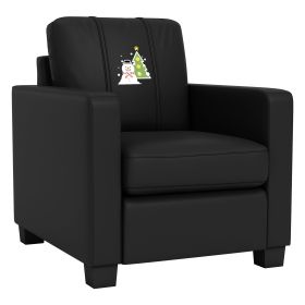 Dyno Stationary Club Chair with Snowman and Tree Logo Panel