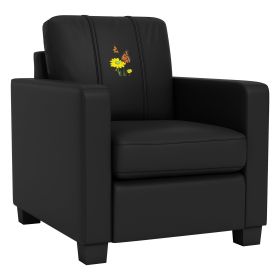 Dyno Stationary Club Chair with Butterfly & Daisy Logo Panel