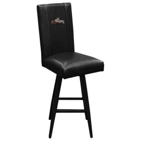 Swivel Bar Stool 2000 with Horses Quarter Collage Logo Panel