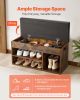 VEVOR Entryway Shoe Bench, 31.7 x 12.0 x 17.5 Inch Shoe Storage Organizer with Lift Top Storage Space