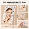 VEVOR Hollywood Vanity Mirror With Lights, 12 Dimmable Bulbs & 3 Color Lighting Modes, Makeup Mirror with Detachable 5X Magnification