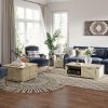 Industrial Side Table with Storage 1 Drawer 1 Shelf for Living Room Bedroom Natural