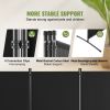 VEVOR Room Divider, 3 Panel Room Dividers and Folding Privacy Screens, Fabric Partition Room Dividers for Office, Bedroom, Dining Room, Study