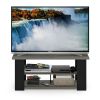 JAYA TV Stand Up To 50-Inch, French Oak Grey/Black