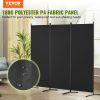 VEVOR Room Divider, 3 Panel Room Dividers and Folding Privacy Screens, Fabric Partition Room Dividers for Office, Bedroom, Dining Room, Study