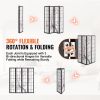 VEVOR Room Divider, 4 Panel Japanese Room Divider Screen, Wood Folding Privacy Screen Indoor, Japanese Partition Portable Decoration Dividers