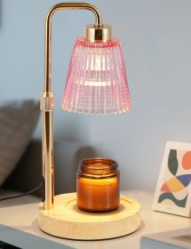 Candle Warmer Lamp with Timer Dimmable, Birthday Gifts for Women Mom, House Warming Gifts New Home Decor, Wax Melt Warmer for Jar Candles with 2 Bulbs (Color: Red)