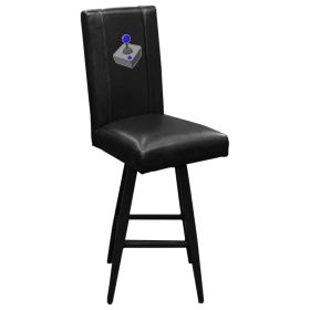 Swivel Bar Stool 2000 with Joystick Gaming Logo (Joystick Color: Blue)