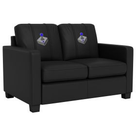 Dyno Stationary Loveseat with Joystick Gaming Logo (Joystick Color: Blue)