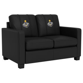 Dyno Stationary Loveseat with Joystick Gaming Logo (Joystick Color: Yellow)