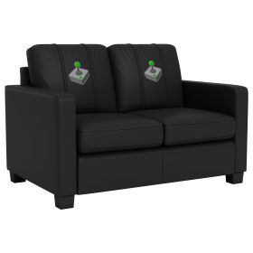 Dyno Stationary Loveseat with Joystick Gaming Logo (Joystick Color: Green)