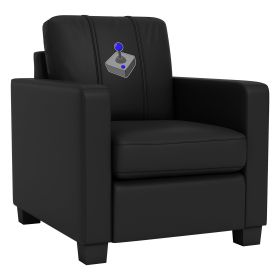 Dyno Stationary Club Chair with Joystick Gaming Logo (Joystick Color: Blue)