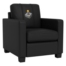 Dyno Stationary Club Chair with Joystick Gaming Logo (Joystick Color: Yellow)