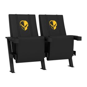 SuiteMax 3.5 VIP Seats with Corvette Jake Symbol Yellow Logo (Number of Seats: Row of 4)