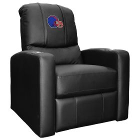 Stealth Recliner with Football Helmet Gaming Logo (Helmet Color: Blue and Red)