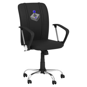 Curve Task Chair with Joystick Gaming Logo (Joystick Color: Blue)