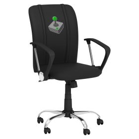 Curve Task Chair with Joystick Gaming Logo (Joystick Color: Green)