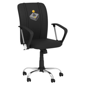 Curve Task Chair with Joystick Gaming Logo (Joystick Color: Yellow)