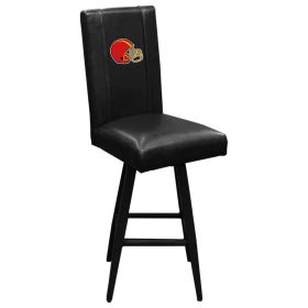 Swivel Bar Stool 2000 with Football Helmet Gaming Logo (Helmet Color: Red and Yellow)