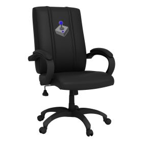 Office Chair 1000 with Joystick Gaming Logo (Joystick Color: Blue)