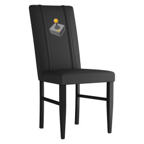 Side Chair 2000 with Joystick Gaming Logo Set of 2 (Joystick Color: Green)