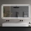 28*60inch LED Bathroom Vanity Mirror ,wall mirror,Anti-Fog, Dimmable,Shatter-Proof Tempered Glass, Ideal for Bathroom Wall Decor