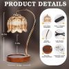 Fragrance Candle Warmer Lamp, Electric Candle Warmer with Timer & Dimmer, Mom Christmas Birthday Gifts for Women