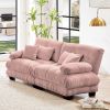 Cloud Couch 2 Seater Sofa for Living Room, Chenille 2 - Seat sofa with 2 Lumbar pillows and 2 throw pillows